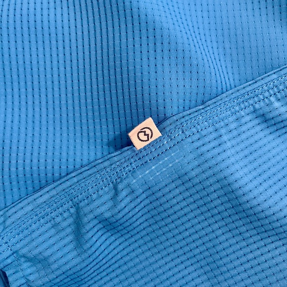 Magellan Outdoors Men’s L Blue MagWick Fishing Shirt Short Sleeve Loose Fit - Picture 8 of 9